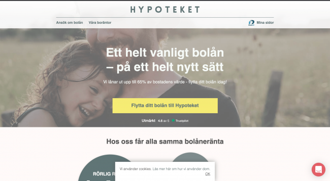 Hypoteket - Lån upp till 1 000 000 kr