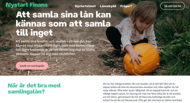 Nystart Finans Sverige AB