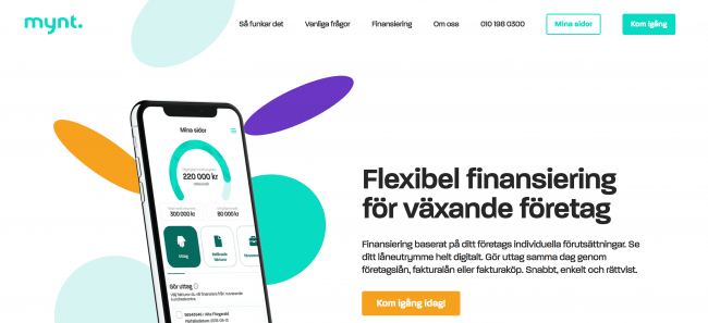 Mynt - Finansiering för växande företag